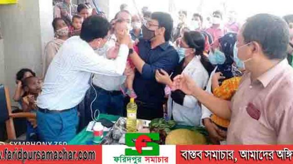 দিনাজপুর খানসামা উপজেলায় ভিটামিন এ প্লাস ক্যাম্পেইন অনুষ্ঠিত