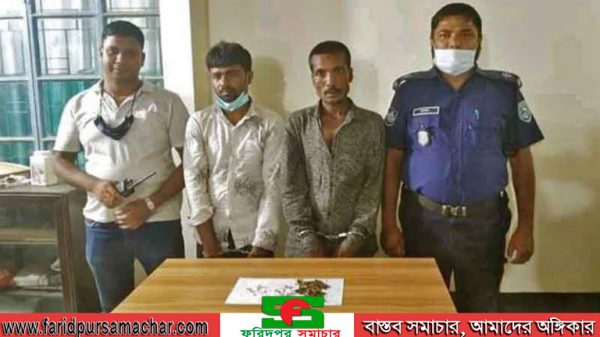 দিনাজপুর ঘোড়াঘাটে পুলিশি অভিযানে হেরোইন,গাঁজা ও ইয়াবা ট্যাবলেটসহ ২ মাদক ব্যবসায়ী আটক
