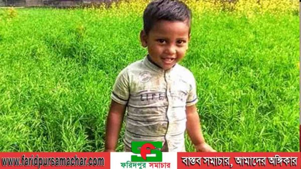 পানিতে ডুবে শিশুর মৃত্যু চরভদ্রাসনে