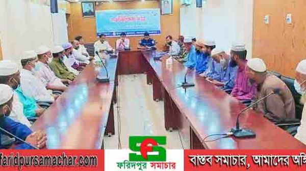 দিনাজপুর খানসামা উপজেলায় বিভিন্ন মসজিদের ইমামগণের সাথে মতবিনিময় সভা অনুষ্ঠিত হয়েছে