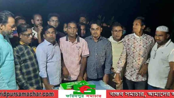 ফরিদপুরে জাতীয়তাবাদী যুবদলের ৪৩ তম প্রতিষ্ঠা বার্ষিকী পালিত
