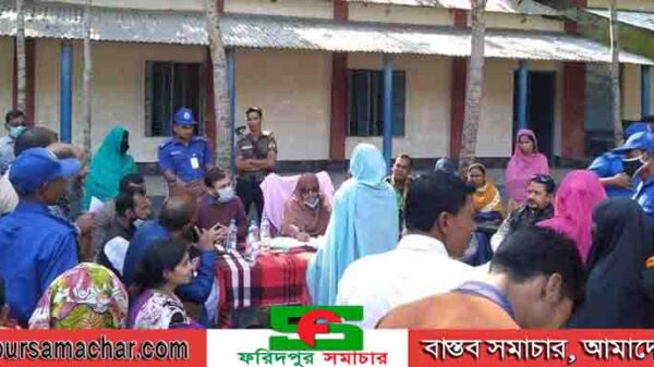 সালথায় রামকান্তপুর ইউ‌পির প্রতিবন্ধী ভাতার যাচাই-বাছাই অনুষ্ঠিত
