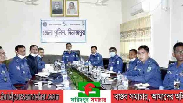 রংপুর রেঞ্জের শ্রেষ্ঠ পুলিশ সুপার হলেন দিনাজপুর পুলিশ সুপার মোহাম্মদ আনোয়ার হোসেন