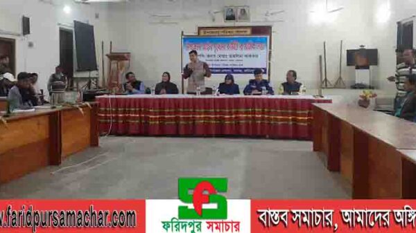 সালথায় আইন শৃঙ্খলা ও উপ‌জেলা প‌রিষদের মা‌সিক সভা অনু‌ষ্ঠিত