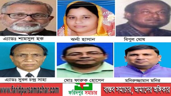 জেলা পরিষদ নির্বাচনকে ঘিরে দুলছে ফরিদপুর : প্রত্যাশিদের নাম মানুষের মুখে