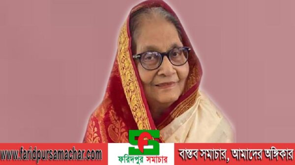 আগামীকাল সংসদ উপনেতা সৈয়দা সাজেদা চৌধুরীর কুলখানি