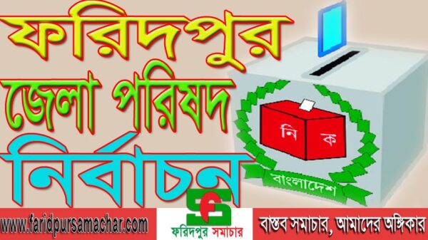 ফরিদপুর জেলা পরিষদ নির্বাচনের প্রতীক বরাদ্দ