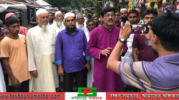 নগরকান্দায় আগামী সংসদ নির্বাচনকে সামনে রেখে জুয়েল চৌধুরীর প্রচারণা